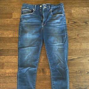 Good American Good Waist Crop Jeans